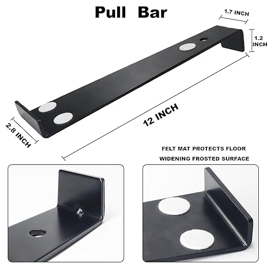 Laminate Wood Flooring Installation Kit, Tapping Block for Vinyl Plank Flooring, Heavy Duty Pull Bar, 40Pcs Floor Spacers, Rubber Mallet. Vinyl Floor Installation Kit