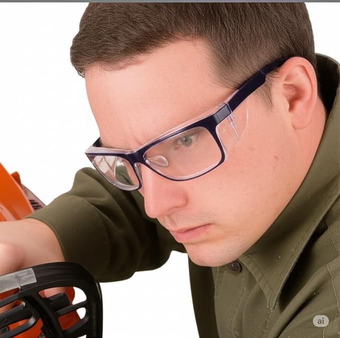 HORUS - Safety Glasses Protective Eyewear for Men and Women - ANSI z87.1 Safety Glasses - Impact Resistant, Comfortable Eye Protection for Industrial, Construction, Consumer, and Sports