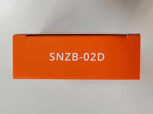 SONOFF Zigbee Indoor Temperature Humidity Sensor, SNZB-02D LCD Zigbee Thermometer Hygrometer, Works with Alexa & Google Home for Remote Monitoring and Home Automation, ZigBee 3.0 Hub Required, 1-Pack