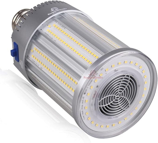 RuggedGrade Aries IV CS Series 150W LED Corn Light Bulb | 22,000 Lumens | Color Selectable 3000K/4000K/5000K | E39 Base | Energy Efficient LED Light | DLC 5.1 Premium