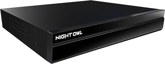 Night Owl Power Over Ethernet 24 Channel NVR Video Home Security Camera System with 4TB Hard Drive (Add up to 16 Wired IP and 8 Wi-Fi Cameras)