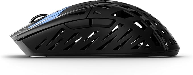 PWNAGE Trinity Wireless Gaming Mouse 8K - 39 Grams Ultralight Esports Pro Gamer Flawless Professional Custom Xero PAW3950 Optical Sensor 36,000 DPI - 8000Hz -100% PTFE Skates Symm2 - Midnight Eclipse