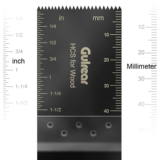 15PCS Universal Oscillating Tool Oscillating Saw Blades, Oscillating Multitool Quick Release Saw Blades for Wood Metal Plastics, for Dewalt and Bosch, Ideal Tool for DIY Enthusiasts and Detailing Work
