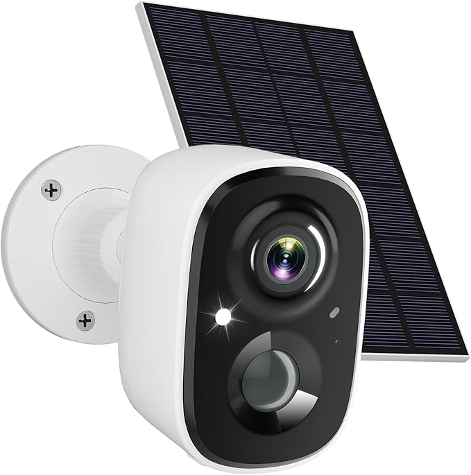 Security Cameras Wireless Outdoor, 2K Battery Powered WiFi Cameras for Home Security with AI Motion Detection, Color Night Vision, Spotlight, Siren, Waterproof, SD/Cloud Storage