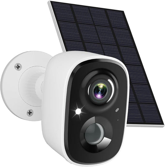 Security Cameras Wireless Outdoor, 2K Battery Powered WiFi Cameras for Home Security with AI Motion Detection, Color Night Vision, Spotlight, Siren, Waterproof, SD/Cloud Storage