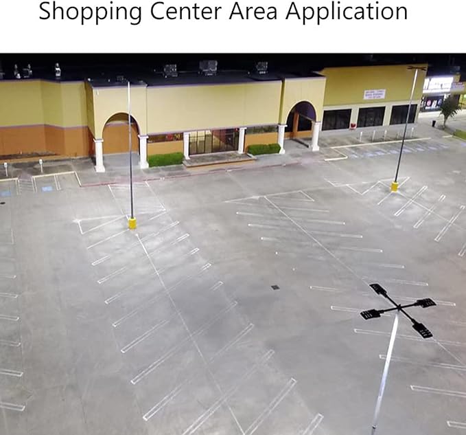 300W LED Parking Lot Lights, Surge Protector Included, 1000W MH/HPS Equiv, 5000K 42000LM 1-10V Dimmable LED Shoebox Lights for Parking Lot, Sport Court Areas DLC UL Approved