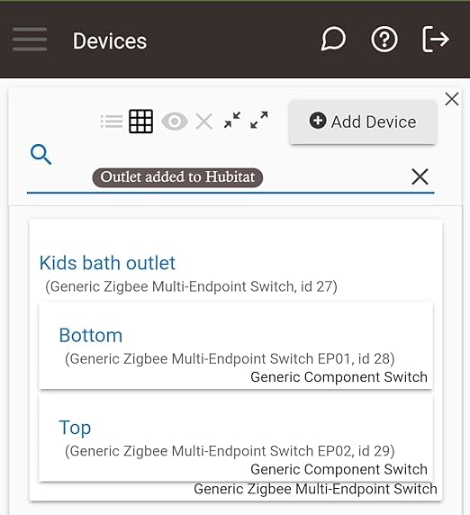 Zigbee Touch Smart Wall Outlet, Compatible with Alexa, Google Home, Hubitat, and HA