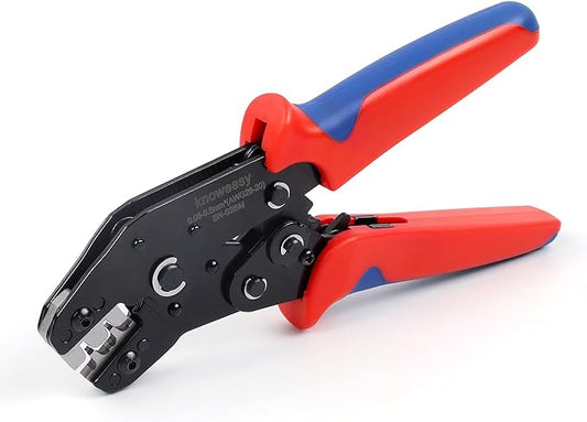 Knoweasy SN02BM JST/Molex Crimper for XH2.54/PH2.0/3.96mm/PX Terminals and AWG28-20 Wires - Precision Crimp Tool for Electronics and DIY