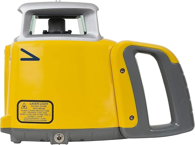 Spectra Precision LL300N-4 Laser Level, Self Leveling Kit with HL450 Receiver, Clamp, and NiMH Rechargeable Batteries, Yellow