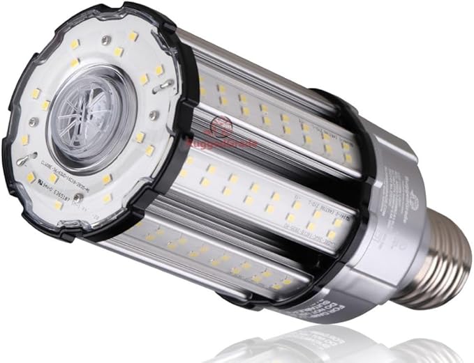 RuggedGrade Aries III 36W LED Corn Bulb | 4,900 Lumens | 5000K Color Temperature | E39 Base | Built-in 4KV Surge Protection | Dimmable | DLC 5.1 Premium