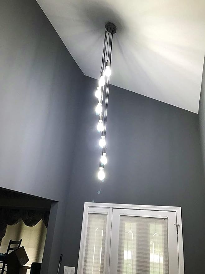 Dimmable LED Tubular Bulb 6W,60W Equivalent 600 Lumens, Antique Edison Style LED Filament Light Bulbs, E26 Clear Edison Bulb Daylight 4000K Pack of 6