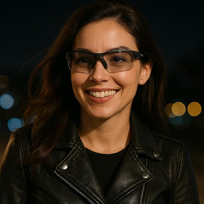 Global Vision Hercules 7 Auto-Darkening Photochromic Safety Sunglasses Clear to Smoke Lens ANSI Z87.1 Transitional Glasses