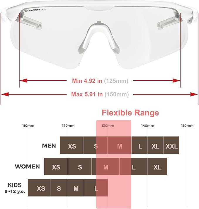 Eye Protection Anti Fog Sport Safety Glasses for Women Men Running Cycling Riding Pickleball Range S54