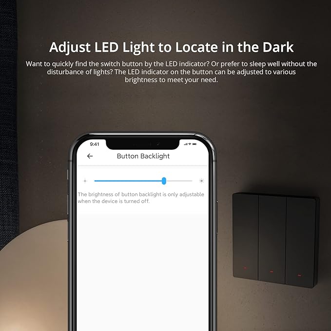 SONOFF Smart Light Switch, 2.4GHz WiFi Light Switch, Alexa Light Switch Compatible with Alexa and Google Home, Smart Life Light Switch Neutral Wire Required, Interruptor Inteligente M5 1 Gang