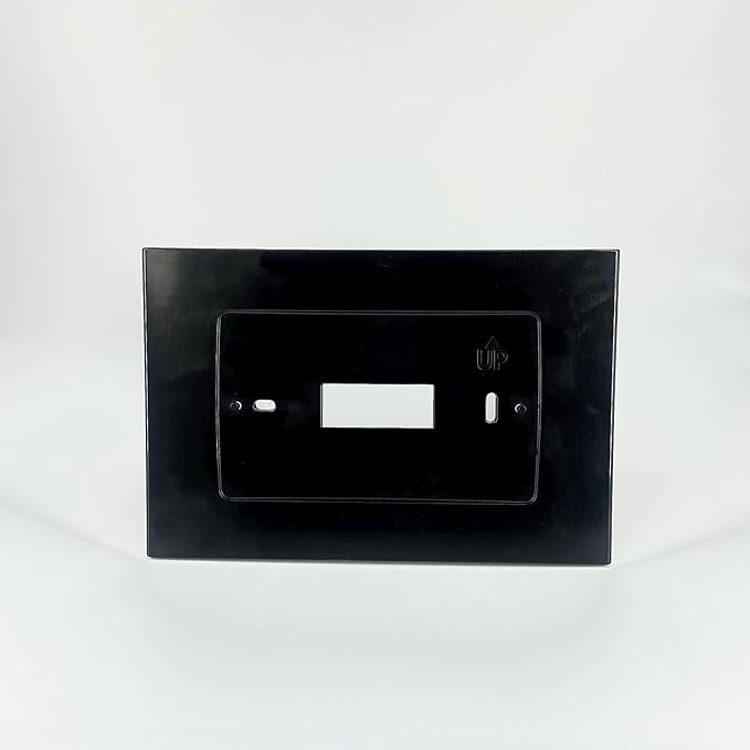 SA5B Wall Plate for Sen si Touch Wi-Fi Thermostat ST75,Black(1 PACK)