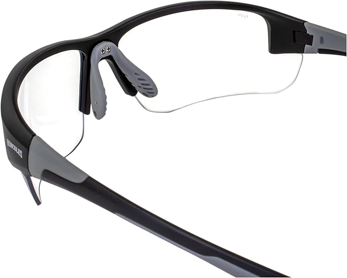 Global Vision Hercules 7 Auto-Darkening Photochromic Safety Sunglasses Clear to Smoke Lens ANSI Z87.1 Transitional Glasses