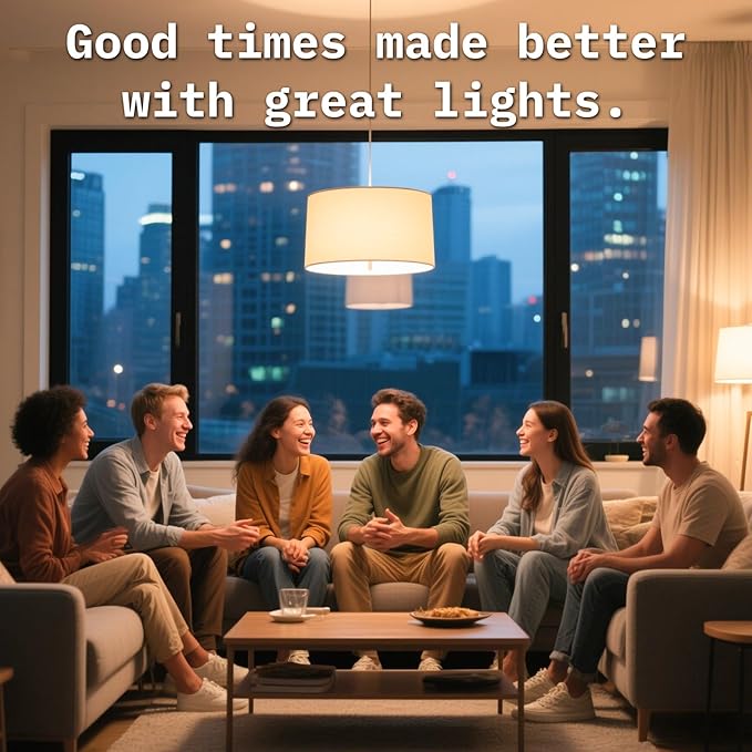 Solvita A19 LED Light Bulbs, 9W Dimmable Lights - Flicker Free EyeComfort, E26 LED Bulb 60 Watt Equivalent, 800 Lumens, 5000K Daylight, 90 CRI for Home Office Bedroom Kitchen, 6 Pack
