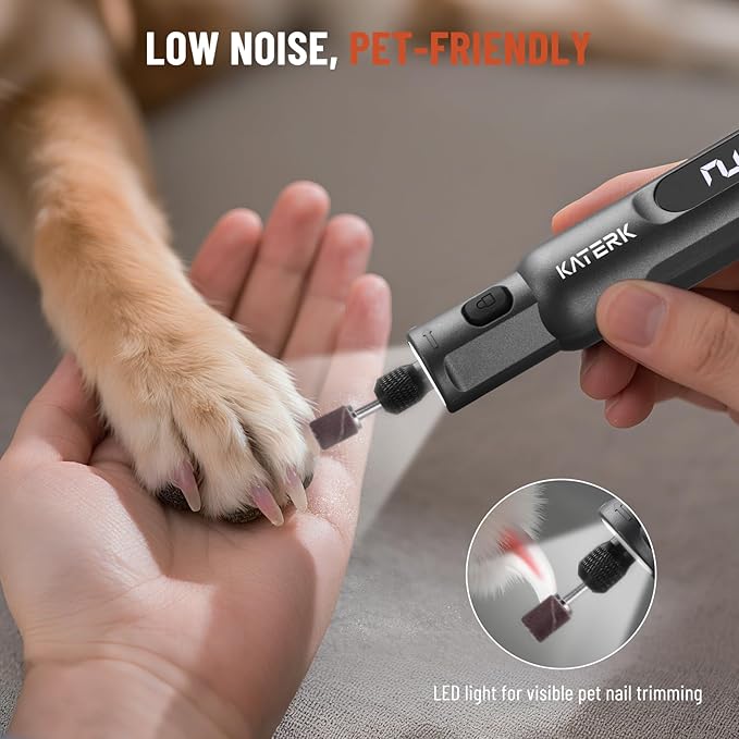 Katerk Cordless Rotary Tool Kit, 3.7V Mini Rotary Tool with 5 Speed and 70PCS Accessories, 20000RPM, USB Charging Multi-Purpose Power Tool for Engraving, Sanding, Drilling, Polishing, Cutting, Grey