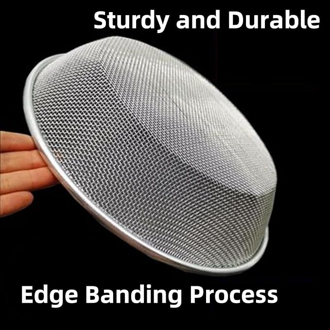 Mesh Gardening Sifter, 10mm Sieve mesh Size， Perfect for 5 Gallon Bucket,for Sand Rocks Dirt Compost (10mm)