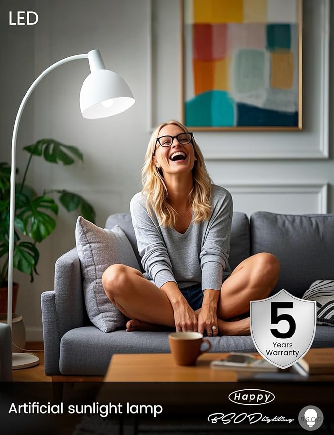 G45 LED Refrigerator Light Bulb - 40W Equivalent, 5W, 6000K Daywhite, 95+ CRI, E26 Base, Waterproof IP44 - Full Spectrum for Kitchen, Freezer, Bathroom, Office, Vanity, and Indoor Plants