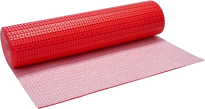 VEVOR 50 sqft Floor Heating Mat System, 120V Electric Radiant Heated Floor System, with Decoupling Membrane & Smart Control Thermostat & Alarm, Easy Installation for Tile, Stone, Vinyl