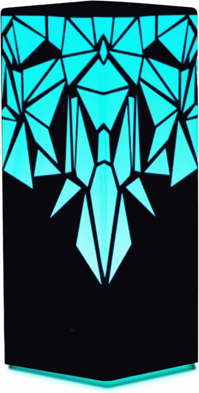 ZOCI VOCI Telepathy® Long Distance Friendship Lamp® - Raining Diamonds Design | Wi-fi Touch Lamp LED Lights for Family Members who Stays Apart | Friendship Day Gifts (Single Lamp)