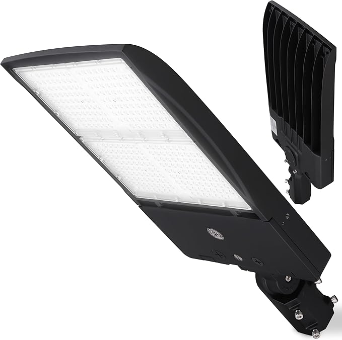 RuggedGrade 277-480V - 300W NextGen IV Series LED Flood Light - Color Selectable 30K/40K/50K - Slip Fit - Black