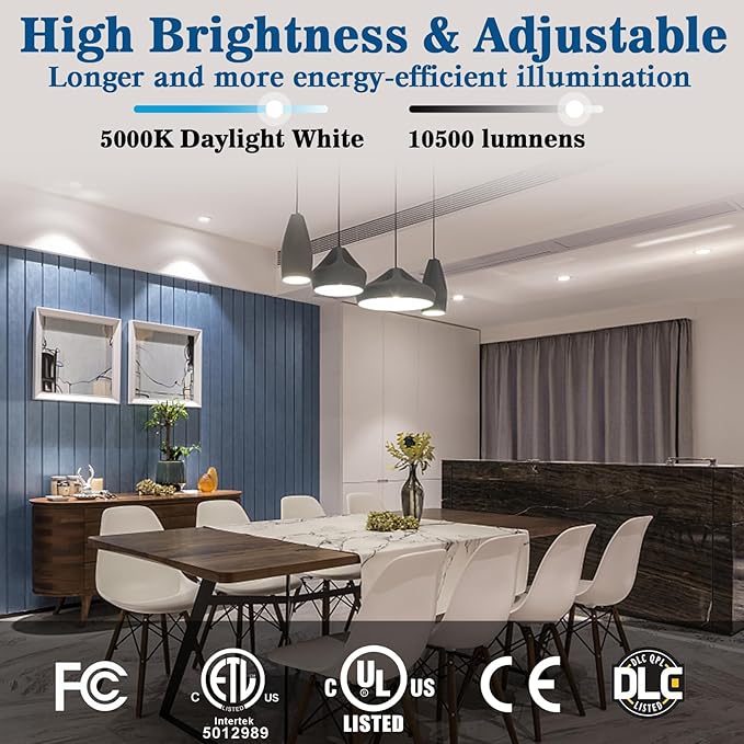 NS 2 Pieces 70W G25 LED Bulbs 10500LM [1-Set] – Motion Sensor + Dusk-to-Dawn, E26/E39 Base, 35K Hours, 90 CRI, ETL/FCC Certified | Non-Dimmable | Beam Angle: 360° | Dimensions: 2.51” (W) x 6” (H)