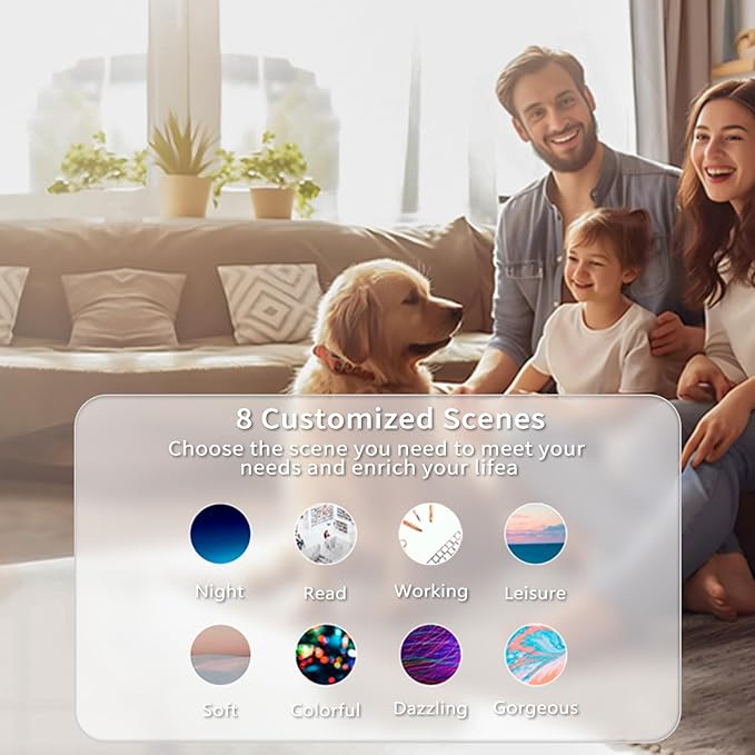 Smart Candelabra LED Bulbs 40 Watt Equivalent, 300lm, E12 LED Bulb Compatible with Alexa/Google Assistant/Smart Life, No Hub Required, Dimmable, 2.4GHz WiFi Only, 3 Pack, C37-3