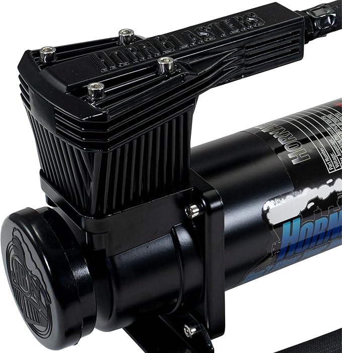 HornBlasters 1NM Stealth Black Air Compressor