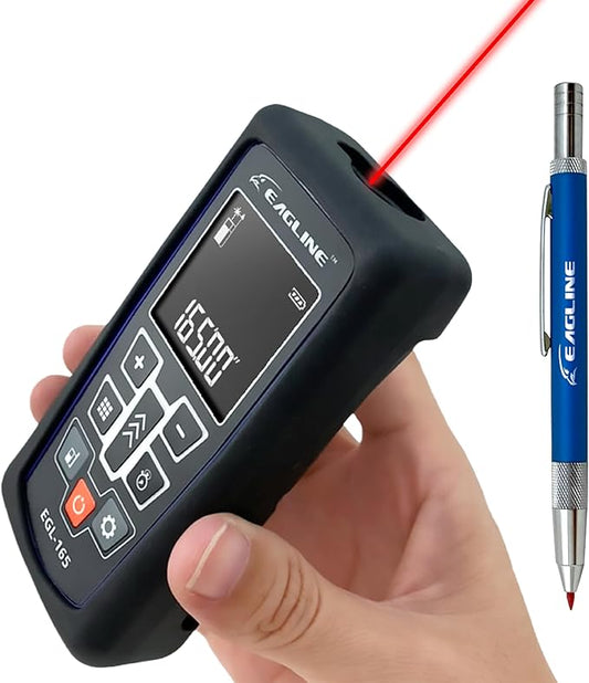 165 FT Range EAGLINE EGL165 Laser Distance Measure