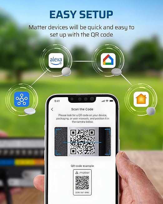 DEWENWILS Matter 300W Smart Landscape Lighting Transformer, 120V AC to 12V/14V AC, WiFi Low Voltage Transformer, Compatible with Alexa, Google Assistant,SmartThings,Hub is Required