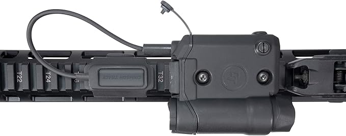 Crimson Trace CMR-301 Railmaster Pro with Green Laser, Adjustable 1000 Lumen LED Flashlight and Rechargeable Battery for Shooting, Competition and Range