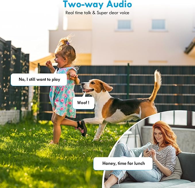 Solar Security Cameras Wireless Outdoor, Wireless Cameras for Home/Outdoor Security, 355°PTZ, 3MP 2K FHD WiFi Camera with Spotlight, Motion Detection, Siren, Color Night Vision, SD/Cloud