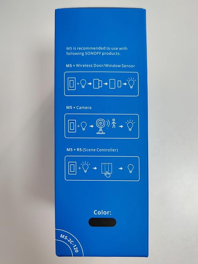 SONOFF Smart Light Switch, 2.4GHz WiFi, Neutral Wire Required Interruptor Inteligente, Voice Control with Alexa and Google Home, M5 2C