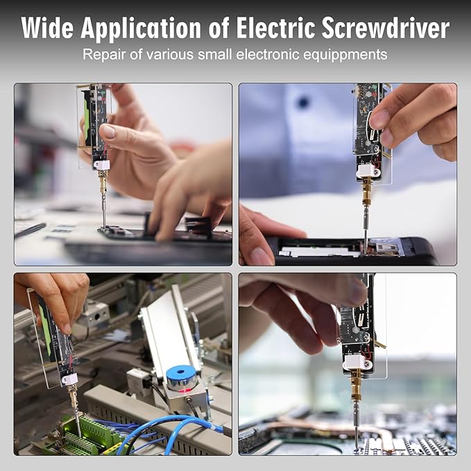 Solder Practice Kit– DIY Handheld Rechargeable Electric Screwdriver Soldering Kit with 2 Screwdriver Bits, Electronics Soldering Practice Project STEM Learning DIY Repair Kit for Teens & Adults