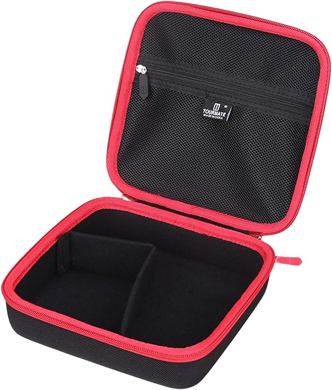 Storage Case for DEKOPRO 8V/COMOWARE/PULITUO/PULITUO Cordless Drill - Drill Bit Set Hard Case, Carrying Case (Box for Sale) (Black & Red)