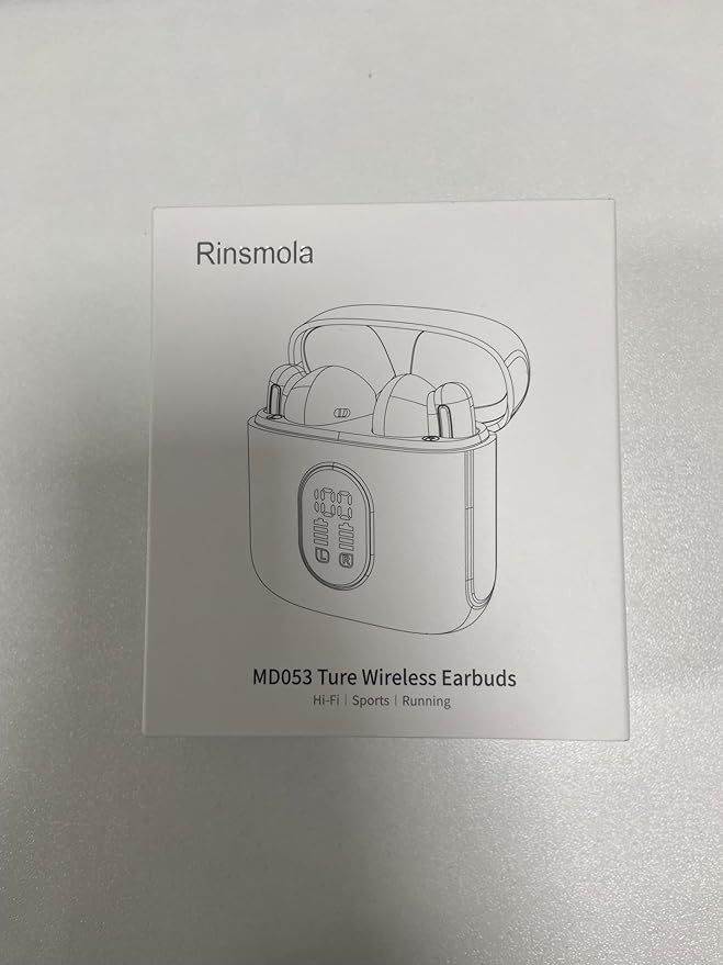 Bluetooth 5.4 Earbuds, 36H Bass Stereo Wireless Headphones, 4 ENC Mic, IPX7 Waterproof, USB-C, 3g Lightweight Earbuds for Sports/Work 【2025】