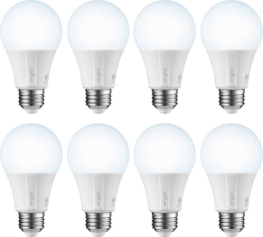 Sengled Zigbee Smart Light Bulbs, Smart Hub Required, Works with SmartThings and Echo with built-in Hub, Voice Control with Alexa and Google Home, Daylight 60W Equivalent A19 Alexa Light Bulb, 8 Pack