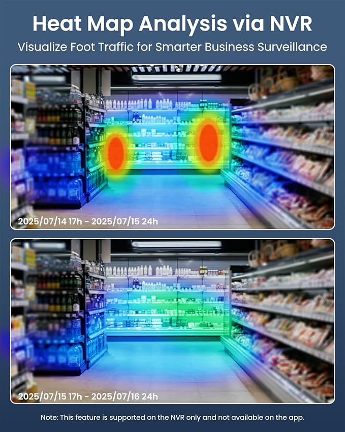 REOLINK New Version 12MP Smart Security System with AI Video Search, Person/Vehicle/Animal Detection Color & Infrared Night Vision, Two-Way Talk, 24/7 Recording, Perimeter Protection, RLK8-1200D4-A