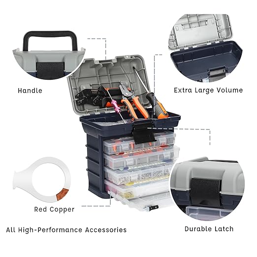 Home & Marine & Automotive Electrical Tool Kit Set with DT Deutsch 2 3 4 6 8 12 Pin Grey Connector, Heat Shrink Wire Terminals, with Crimper Stripper Screwdriver Pin Socket Removal Tool