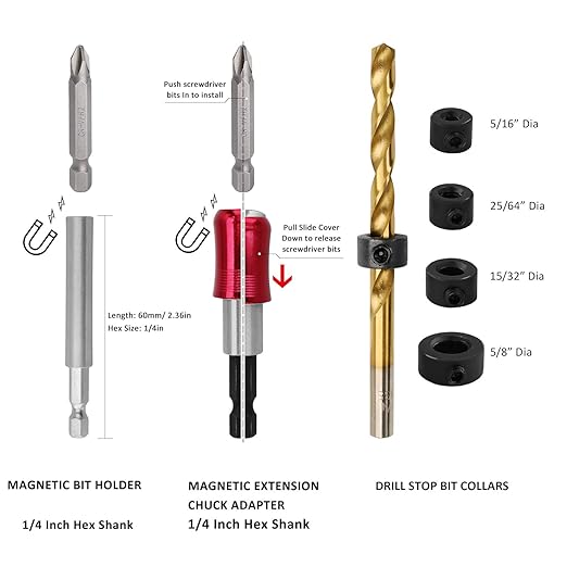 KingTool Drilling and Driving Accessory Kit (KingTool 318-Pieces Screwdriver and Drill Bit Set)