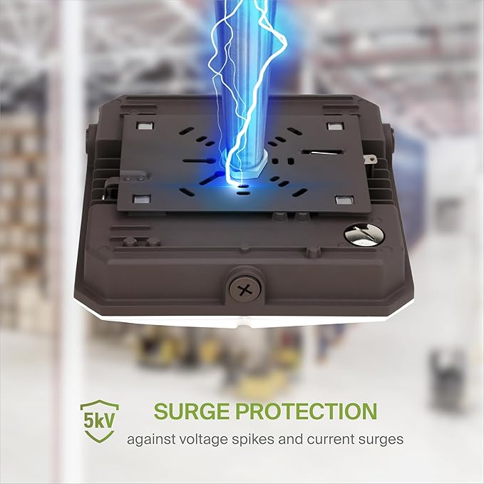 ASD LED Slim Canopy 40/60/70W 120-277V 0-10V Dimmable 140Lm/W 3000/4000/5000K Bronze UL DLC Premium