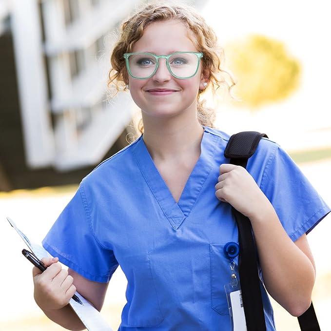 Stylish Safety Glasses, Clear Anti-Fog Anti-Scratch Protective Glasses For Men And Women