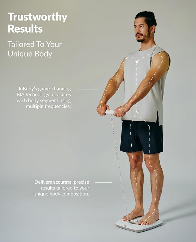 InBody Dial H20 | Body Composition Scale Most Accurate | Smart Scale with BMI, Body Fat, Muscle Mass | Weight Scale with Body Fat and Muscle