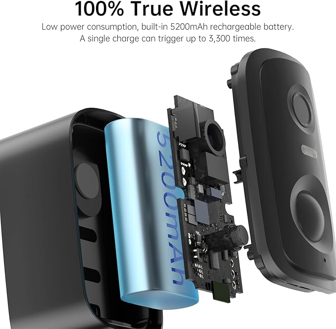 2K Wireless Security Cameras Outdoor, Battery-Powered Cameras with AI Motion Detection, Color Night Vision, Spotlight, 2-Way Talk, Siren Alarm, IP65,Cloud/SD Storage for Home Security 2pack