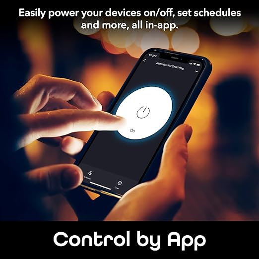 Geeni Switch + Charge Multi Port Smart Wi-Fi Plug with 2 USB Ports, Energy Saving Outlet with App Control, Compatible with Alexa and Google Home