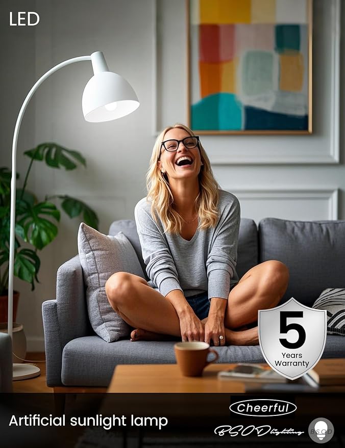 LED Light Bulb, 95Ra Daywhite Refrigerator Light Bulb G45 40W Equivalent, 5W 6000K E26 Waterproof Full Spectrum Lightbulbs Cool White Small Grow Light for Home, Bathroom, Vanity, Freezer, Plant