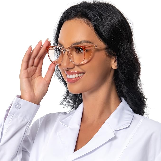 MORK&SUKY Safety Glasses, Stylish Goggles With No Fog Lense, Alternatives To Regular Protective Eyewear For Lab and Nursing.