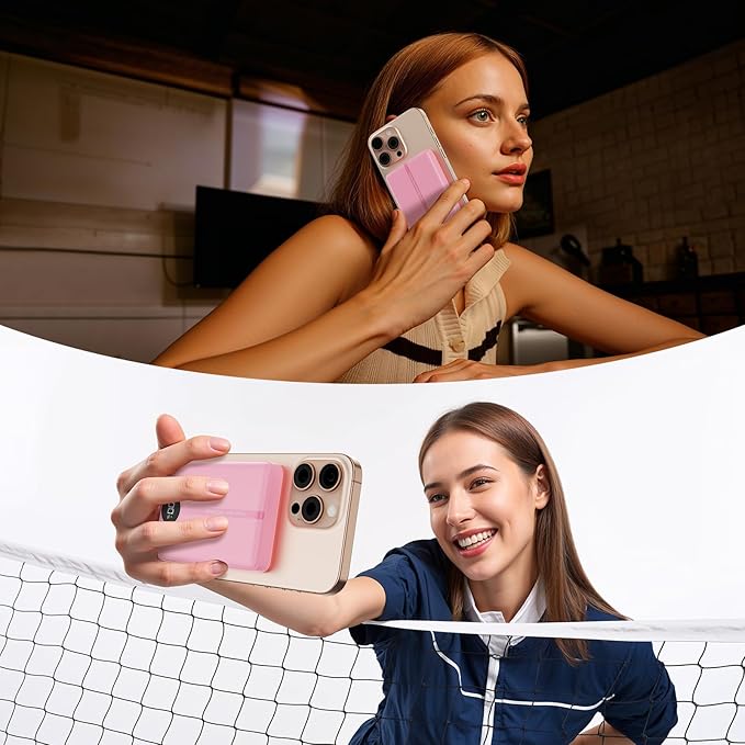 Magnetic Portable Charger, 16800mAh Wireless Power Bank, with 20W USB-C Fast Charging and LED Digital Display Magnetic Battery Pack, Compatible with iPhone 17/16/15/14/13/12 Full Series (2025)